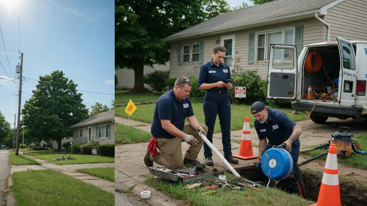 Sewer Line Repair in South Whitley, IN near me